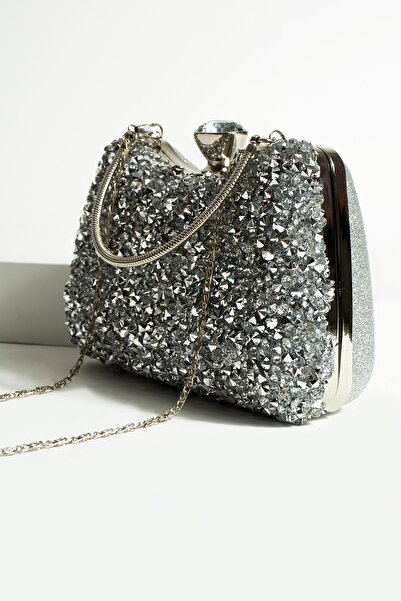 Çanta Trend Βραδινό φόρεμα Μεγάλη τσάντα από πέτρα