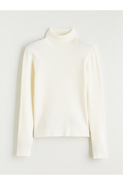 LC Waikiki Özmarka New Season Turtleneck Girls' Knitwear Sweater