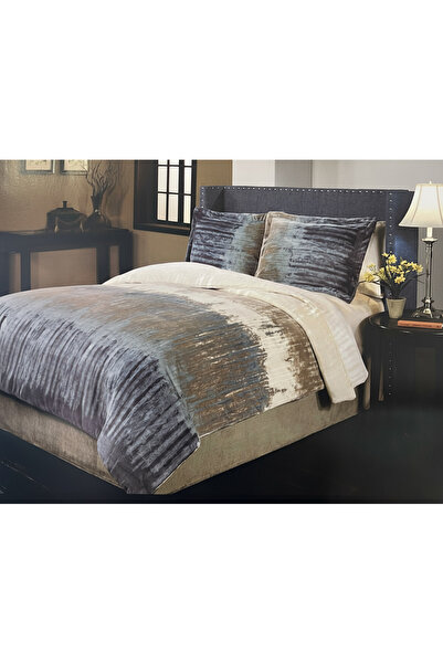 Bee Home Bentley Flannel Plush | 3-Piece Single Duvet Set