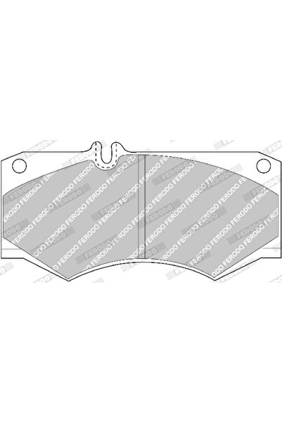 FERODO Set Placute Frana Frana Disc Mahindra Cj 3 Mercedes-Benz G-Class/Oh/T2/L