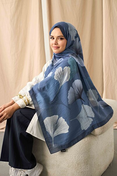 QASSA SHAL Modal Shal Frezya Dark Blue