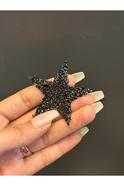 Gönülden Tasarım 5X5 CM ACCESORIUL DE APPLICAȚIE PENTRU CUSUT, STARE DE PIATĂ ALEZĂ, CU FERĂSTRĂU, Negru