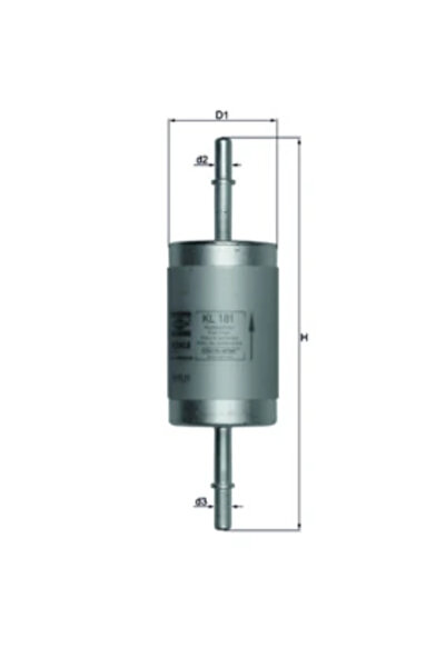 KNECHT Filtru Combustibil Ford C-Max 2/Focus 1/Focus 2 Ford Usa Explorer