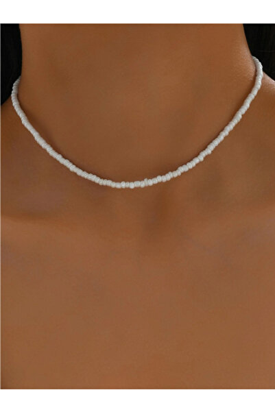 Inovius Colier minimalist cu margele - 28129