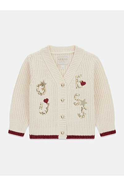 Guess Fancy Kız Çocuk Triko Hırka