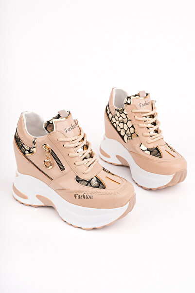 Madam Tarz Arthur Leopard Detail Hidden Heel Sports