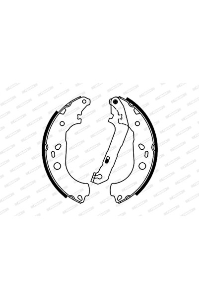 FERODO Set Saboti Frana Ford Focus 2/Focus C-Max Mazda 3