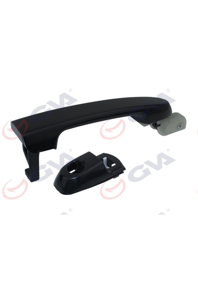 GVA EXTERIOR DOOR HANDLE FRONT RIGHT BLACK LINED ACCENT ERA 06-10