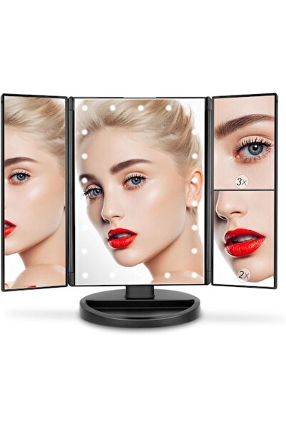 OEM LED Makeup Mirror, 2X/3X/10X Magnification, Touch Screen, 360° Rotation, ...