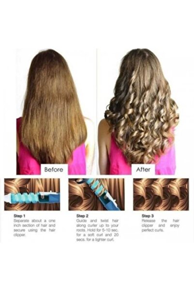 ASHOP Nova Hair Curler, 360°, Ceramic Coating, Ergonomic Design, 2 Adjustable Settings, 35W