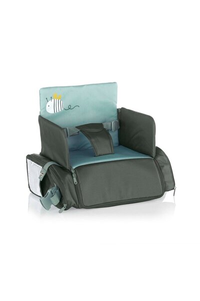 Jane Φορητή παιδική καρέκλα φαγητού, Booster, Jane, Avant, Μετατρέψιμη σε τσάντα, 6-36 μηνών, Botanic
