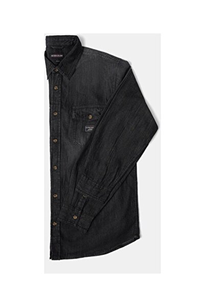 Guess Jeans Erkek Regular Fit Denim Gömlek