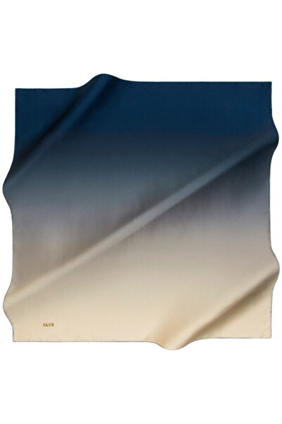 Aker Degrade Saf İpek Geçişli Eşarp 7656701