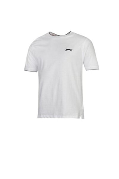 Slazenger - Men's T-shirt, regular fit, white, size S