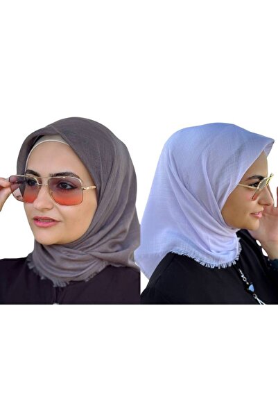 ALDAİR 2 Flamed Cotton Writing Scarves-S4A7T5Y7E1Q6T7Y4G7