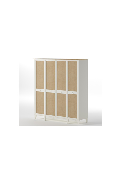 CaddeYıldız Muzzy Gardrop - 4 Kapılı