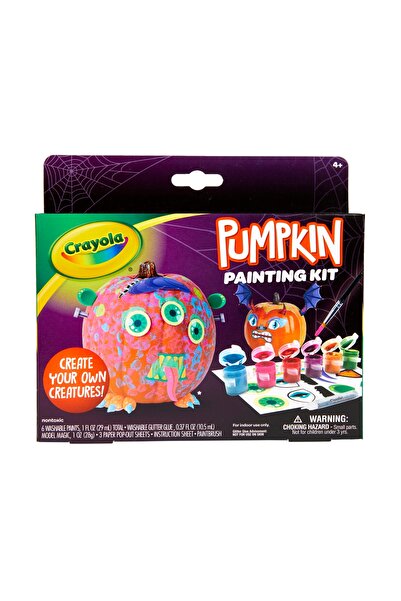 Crayola مجموعة طلاء اليقطين مونستر