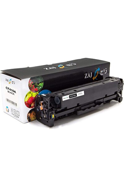 ZAJ خرطوشة حبر ليزر أسود CF410A (410A) لطابعات HP Color LaserJet M452/M477 - 2300 صفحة