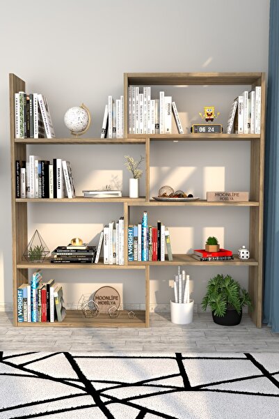 ANALİTİK MOBİLYA Pisagor Kitaplık Çam