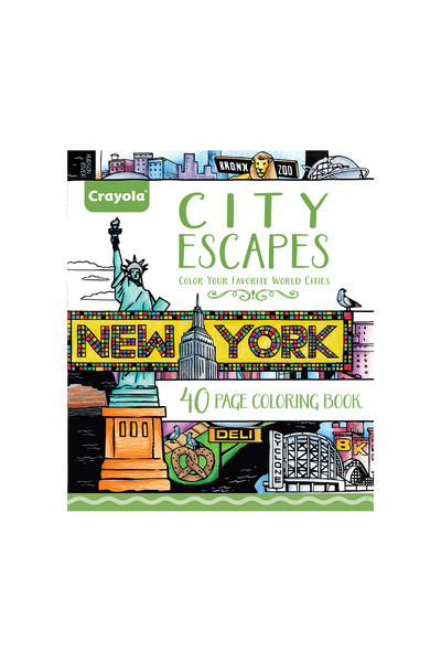 Crayola كتاب تلوين الهروب من المدينة - 40 صفحة