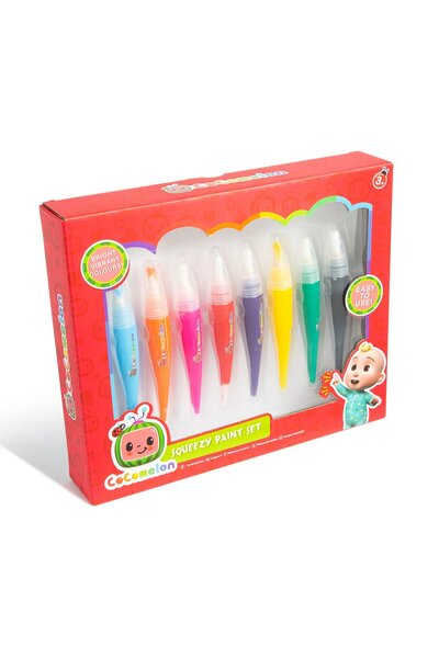 Cocomelon Squeezy Paint Set