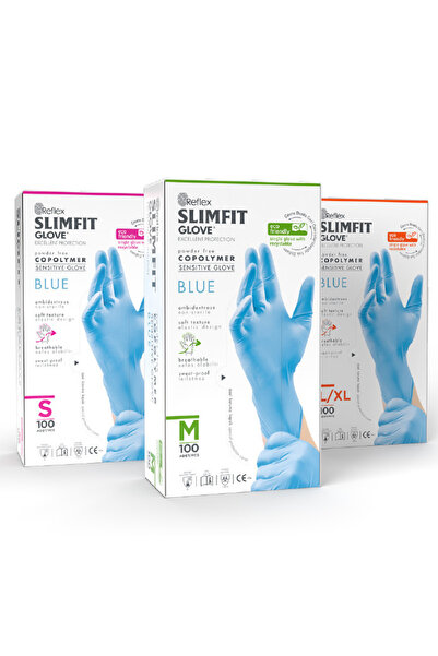 Reflex REFKEX SLİMFIT PUDRASIZ ELDİVEN M BEDEN 100 'LÜ