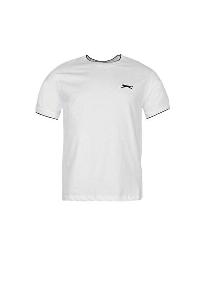 Slazenger - Men's T-shirt, regular fit, white, size S