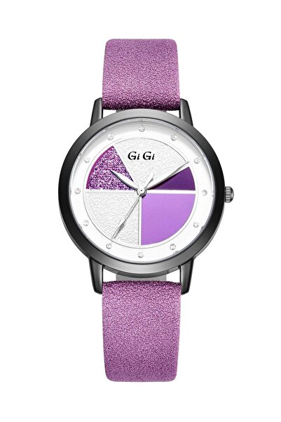 Gigi Women Wrist watch by Analog Watch Leather band Dial with Crystals
