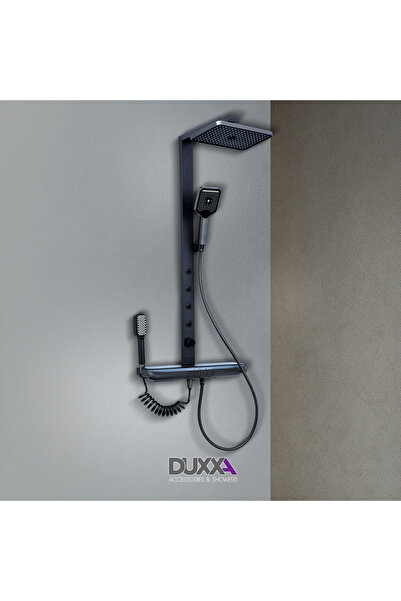 Duxxa Ramada Isı Ayarlı Masajlı Bataryalı Duş Seti DP.150.MS