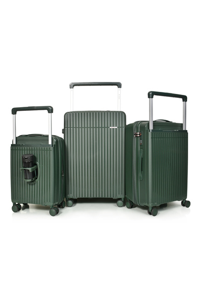 MORANO 3-piece shatter-resistant polypropylene bag set