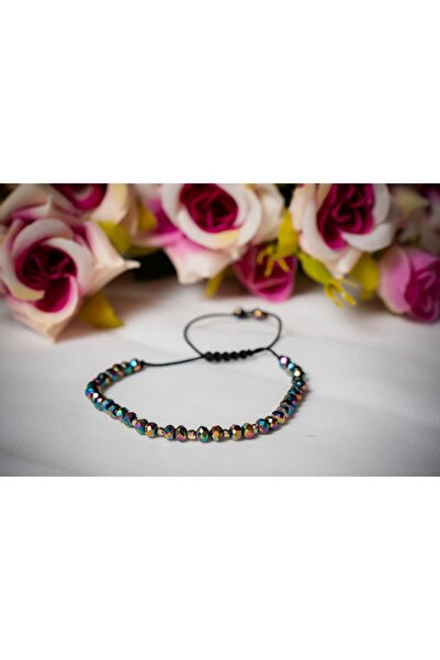 OEM Bracelet with round crystals and 585 14k gold balls