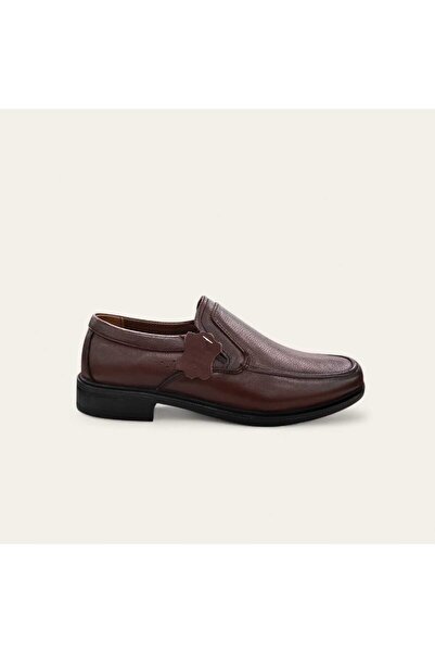 iskarpino Brown Genuine Leather Classic Men's Casual Shoes