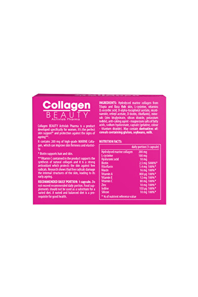 ACTİVLAB Collagen Beauty Capsules, 30 capsules