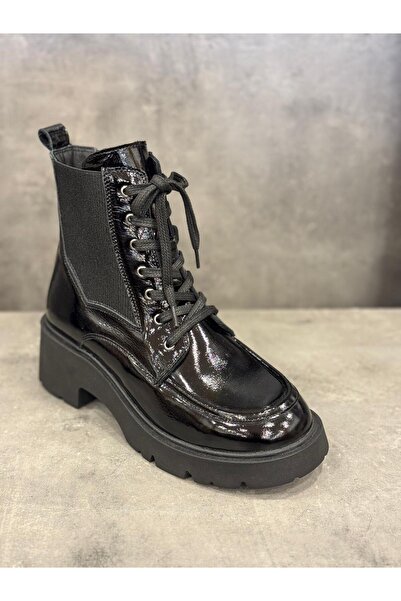 NISH PANTOFI DE PIELE AUTENTICA LACUITA FĂCUTI ÎN MÂNĂ