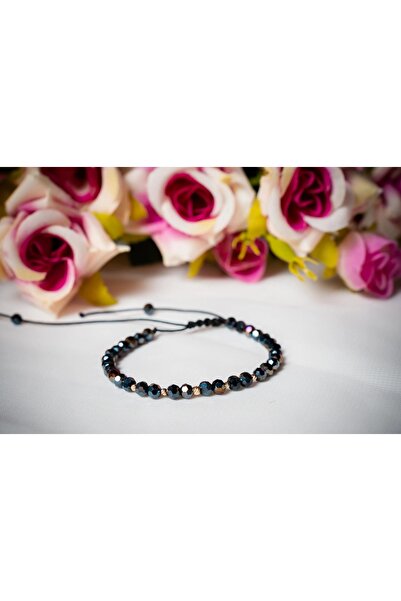 OEM Bracelet with round crystals and 585 14k gold balls