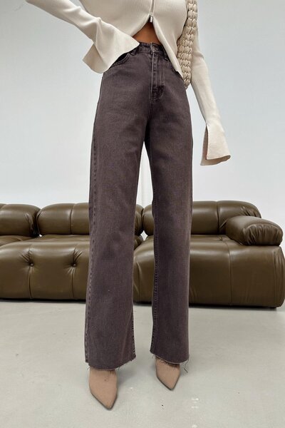 mylove Kesık Paça jean Kahve