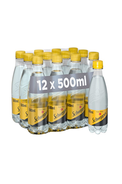 Schweppes Tonic Water Pet 0.5 L, 12 buc/bax