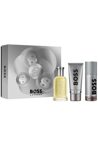 Hugo Boss Bottled Edt 100 Ml + Shower Gel 100 Ml + Deodorant 150 Ml