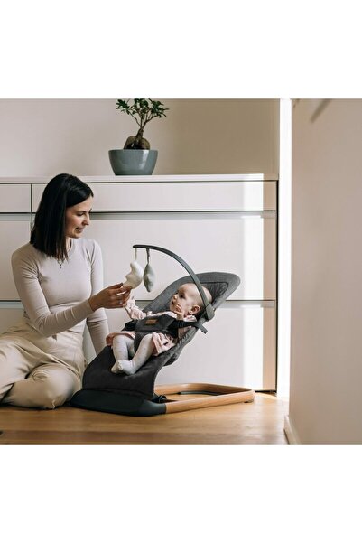 FreeON Rocking chair, FreeON, Serene, Up to 9 kg, Toy bar, 70 x 45 x 56 cm, 0 months+, Grey