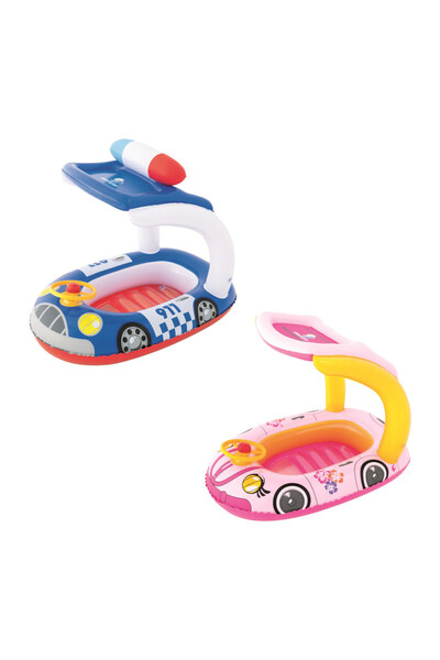 BESTWAY عوامة سيارة للأطفال - متنوعة 98*66 سم 26-34103