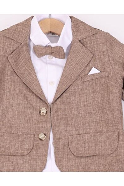 Pollito Boy's Gabardine Pants and Jacket Set