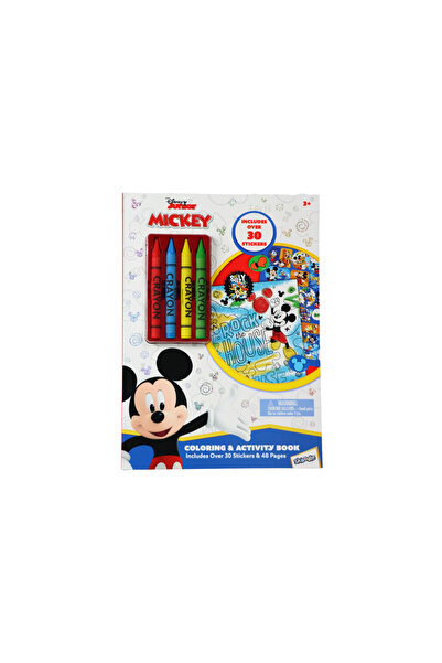 Disney Micky Coloring & Activity Book with Crayons