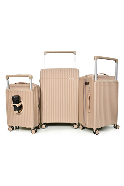 MORANO 3-piece shatter-resistant polypropylene bag set