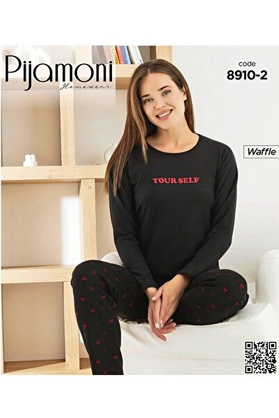 Pijamoni WAFFLE PİJAMA TAKIMI