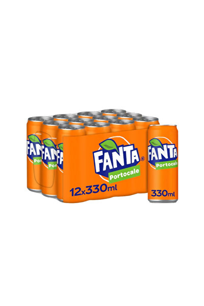Fanta Orange carbonated drink, 12 x 0.33l