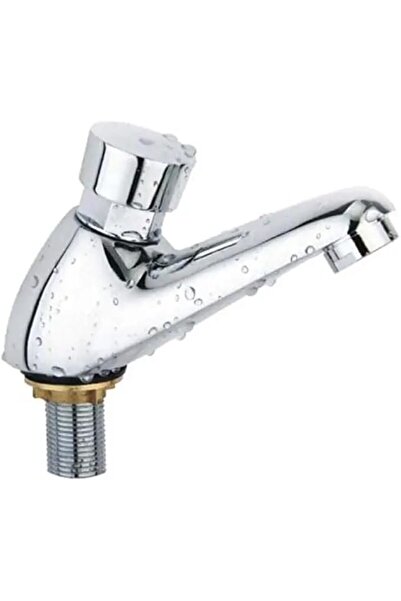 Raco BIB Tap Chrome, Self-Closing Delay Action Stainless Steel Tap (Basin Pillar Tap - FD231)