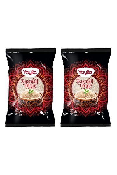 Yayla Bakliyat Basmati Pirinç 2 kg x 2 Adet
