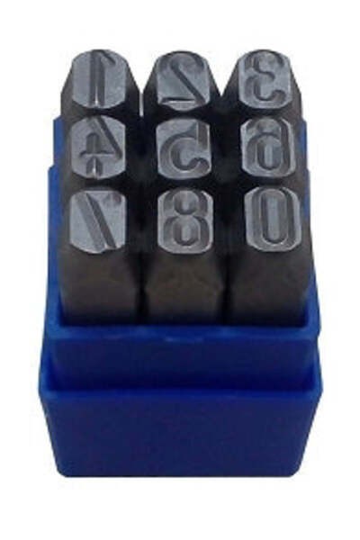 Bass Polska Set de perforatoare cu numere de 10 mm,