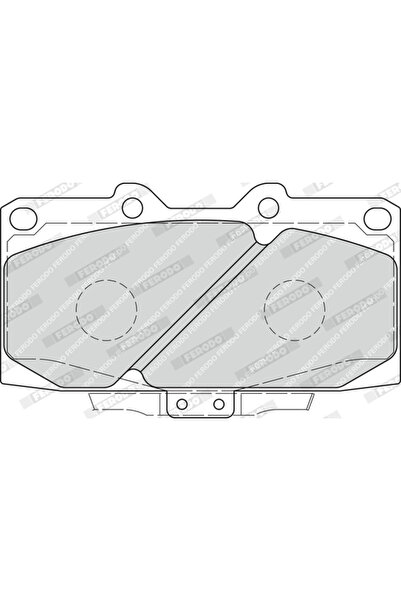 FERODO Brake Pad Set Disc Brake Nissan 200SX Coupe/Skyline Coupe Subaru Impreza