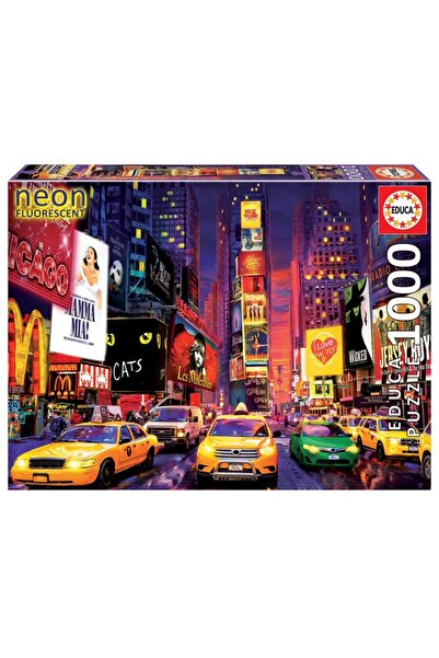 Educa Borras 1000 Times Square, New York ´Neon´ Puzzle
